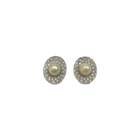 Pendientes Damiata Gioielli Mujer in Oro blanco Perla 2140/102/1-D199 - 2140/102/1-D199